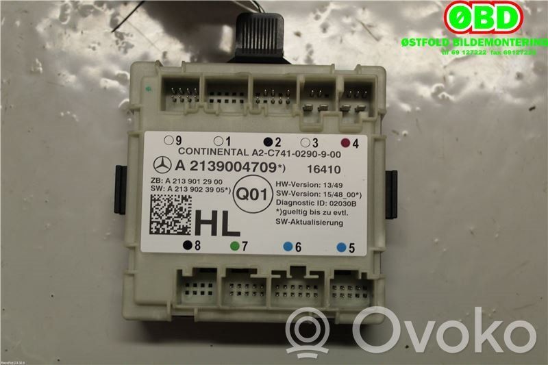 Mercedes-Benz E W213 Door control unit/module 