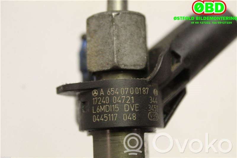 Inyector de combustible   A6540700187,6540700187,6540700187,6540700187,A6540700187