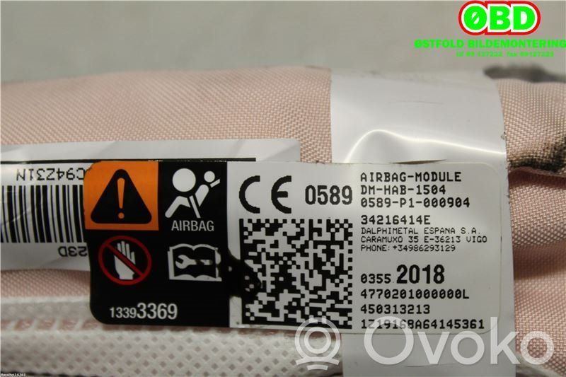 Opel Crossland X Airbag cortină 