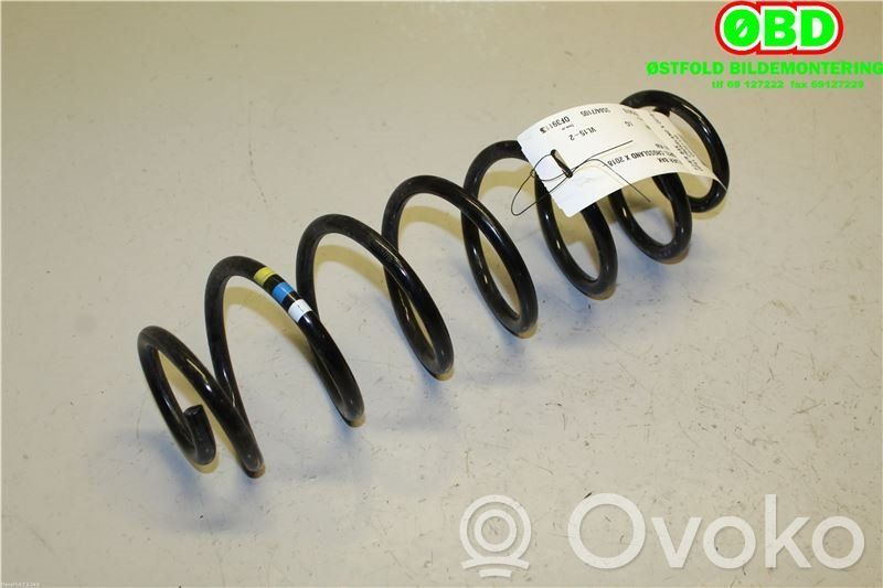 Soporte de goma del muelle espiral trasero   3642565,3642565