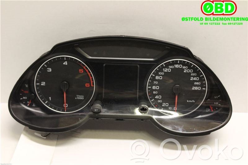 Audi Q5 SQ5 8R Tachimetro (quadro strumenti) 