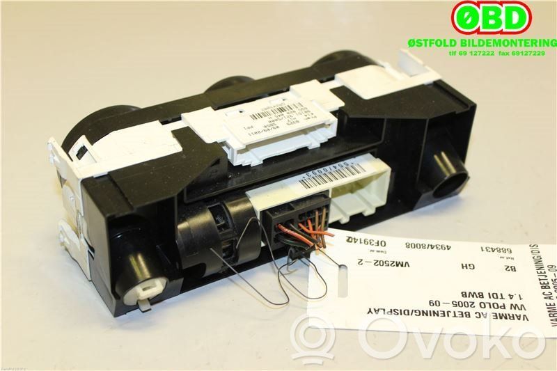 Volkswagen Polo IV 9N3 Verkleidung Bedieneinheit Klimaanlage / Heizung
