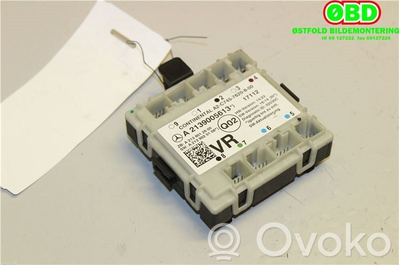 Mercedes-Benz E W213 Door control unit/module 