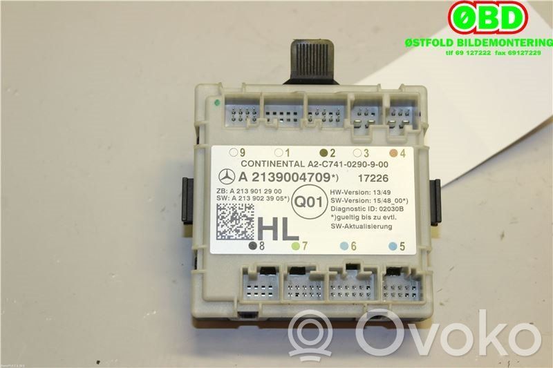 Mercedes-Benz E W213 Door control unit/module 