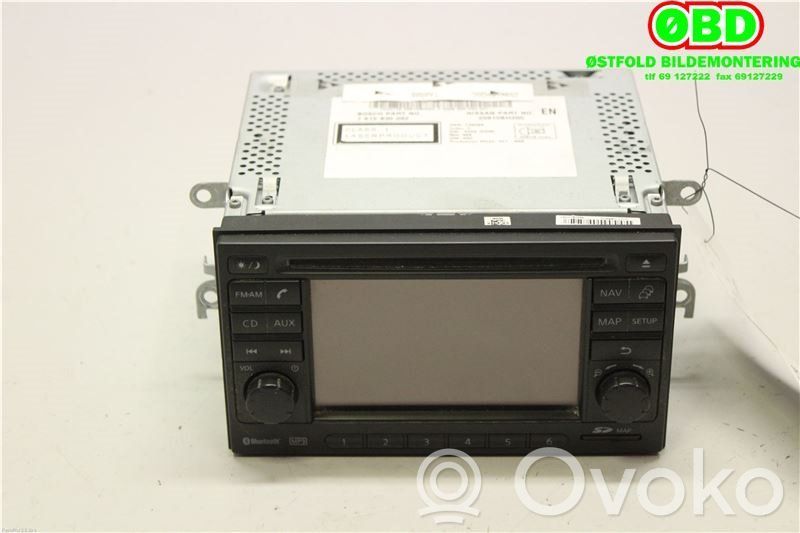 Nissan Qashqai Unitate principală radio/CD/DVD/GPS 