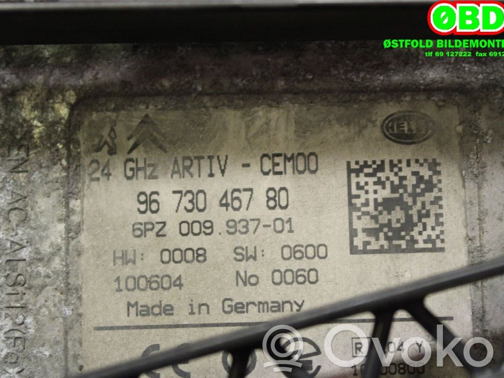 Peugeot 3008 I Sensor de radar Distronic 