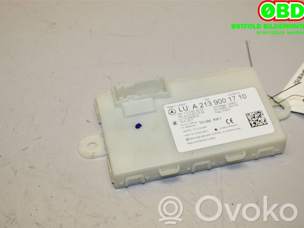Mercedes-Benz E W213 Centralina/modulo keyless go 