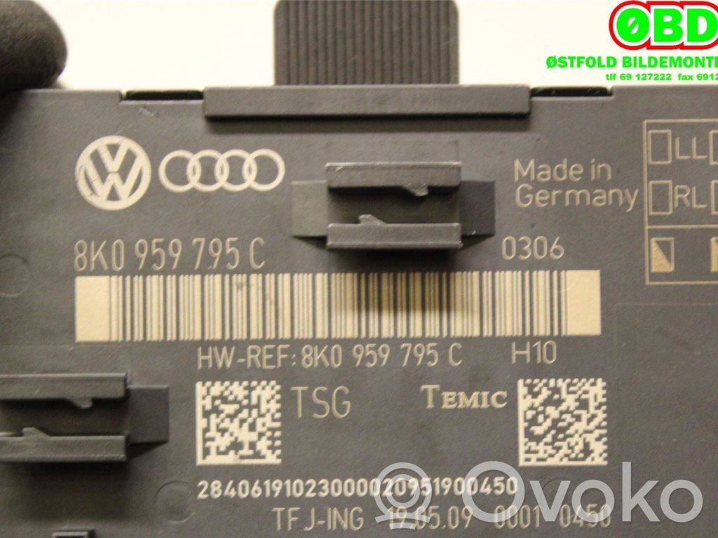 Audi Q5 SQ5 8R Unité de commande module de porte 
