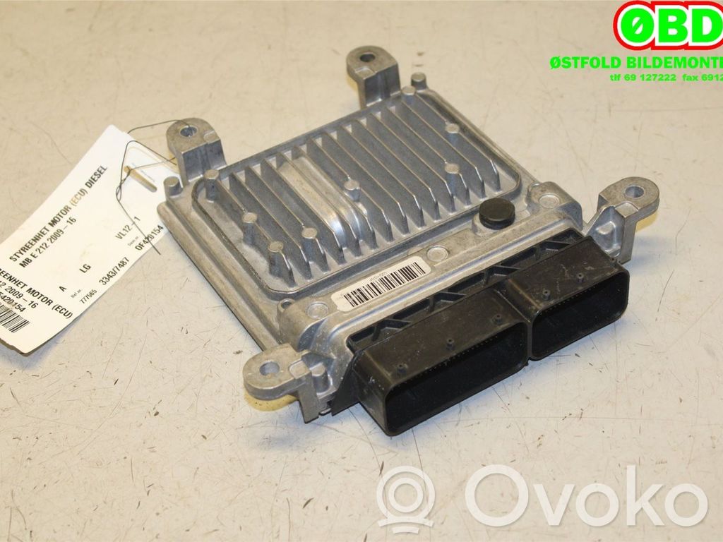 Mercedes-Benz E W212 Engine control unit/module ECU 