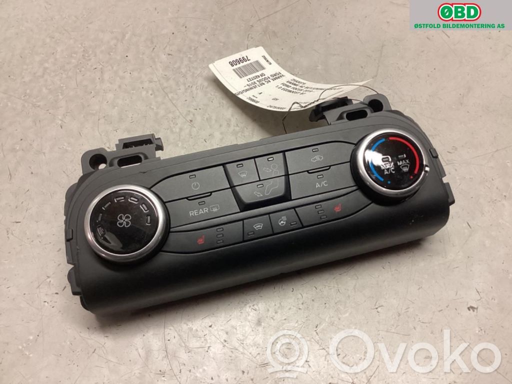 Console centrale, commande chauffage/clim   2593079,2593079