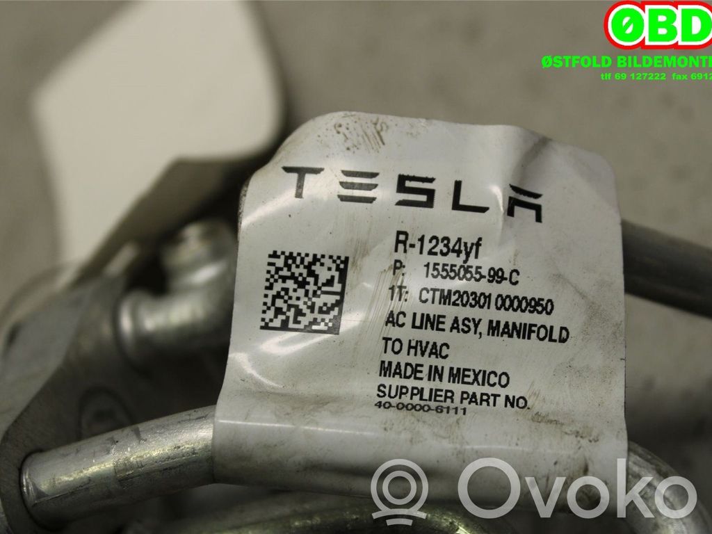 Tesla Model 3 Ilmastointilaitteen putki (A/C) 
