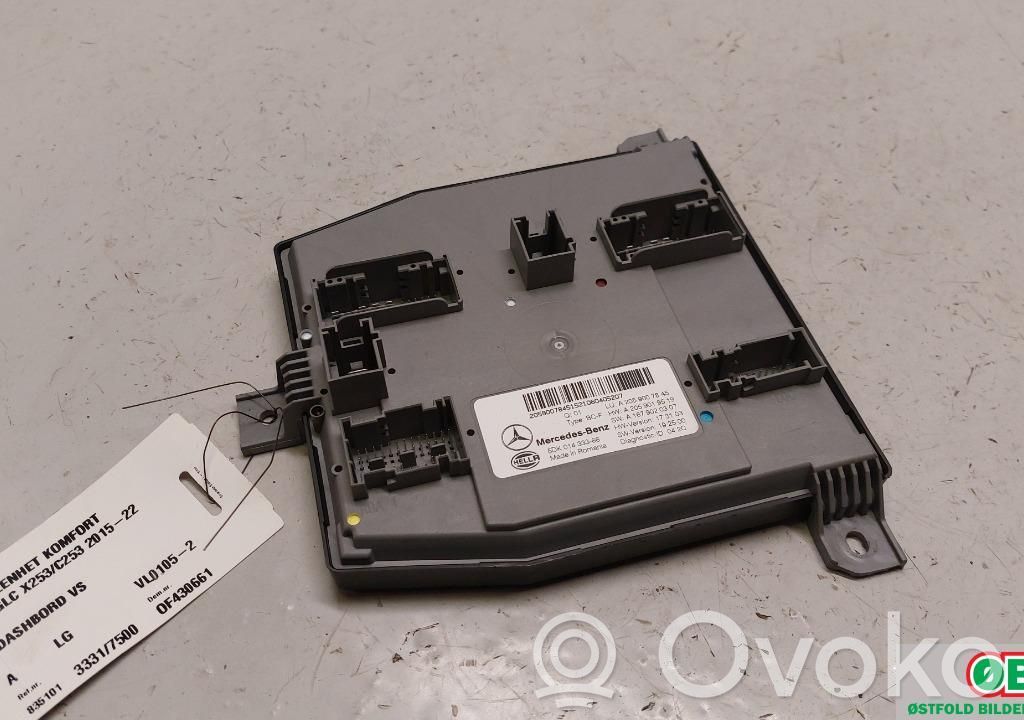 Mercedes-Benz GLC X253 C253 Modulo di controllo del corpo centrale