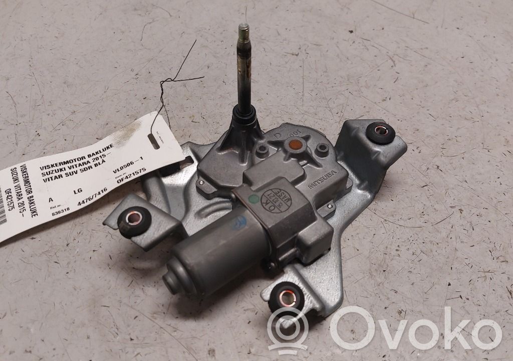 Motor ștergător lunetă