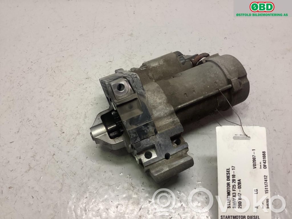 BMW X3 F25 Electromotor 