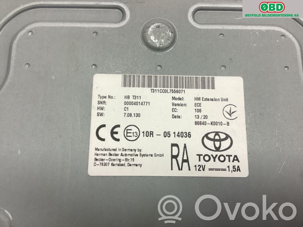 Toyota RAV 4 (XA50) Sonstige Steuergeräte / Module
