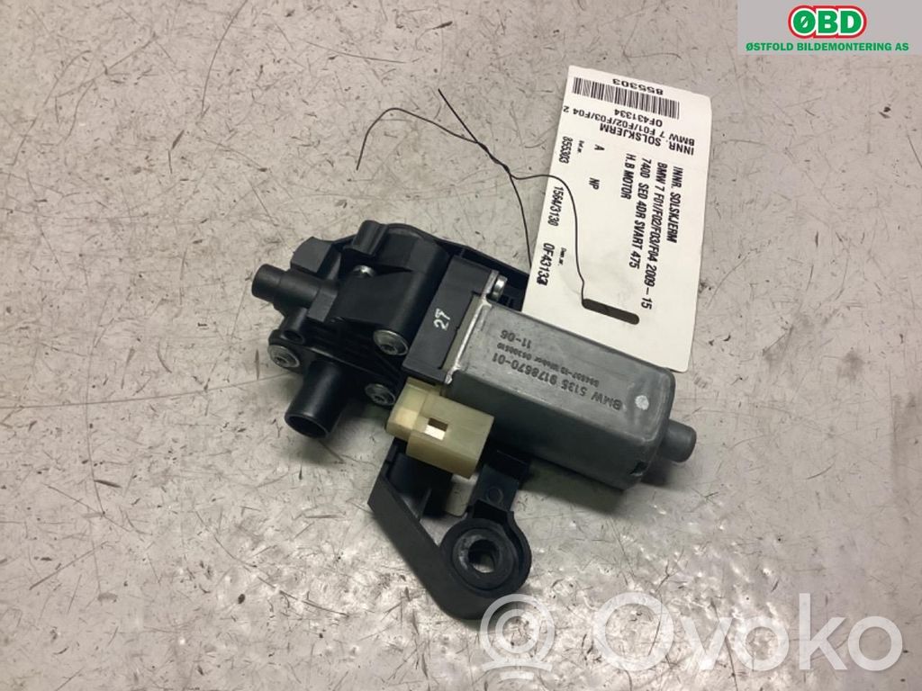 BMW 7 F01 F02 F03 F04 Parasolar 
