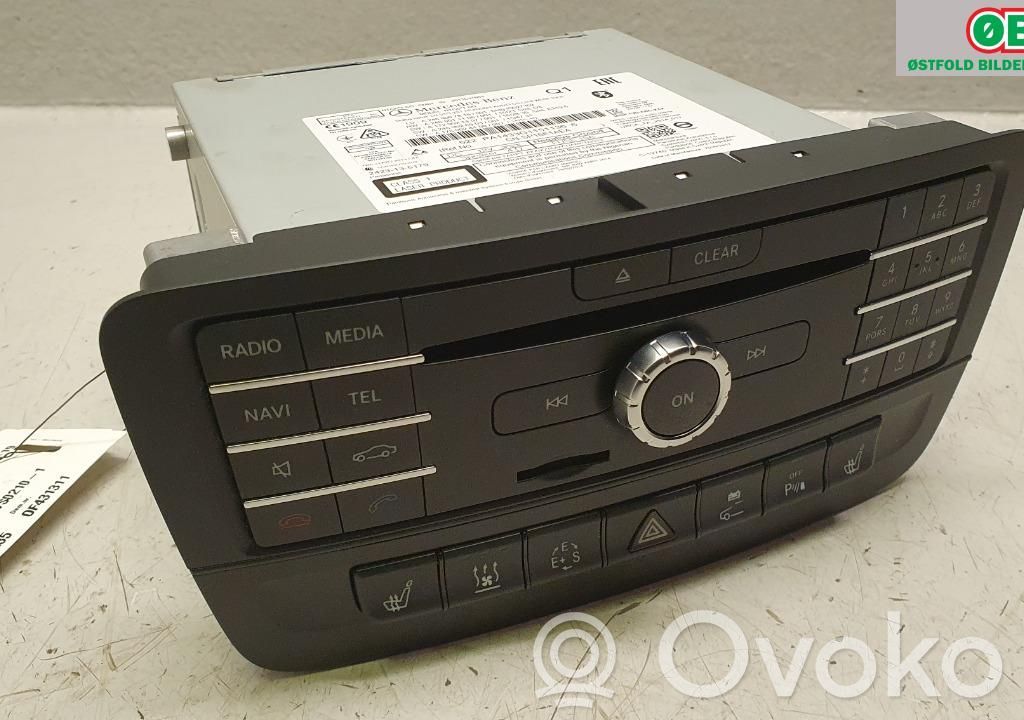 Mercedes-Benz B W246 W242 Unitate principală radio/CD/DVD/GPS 