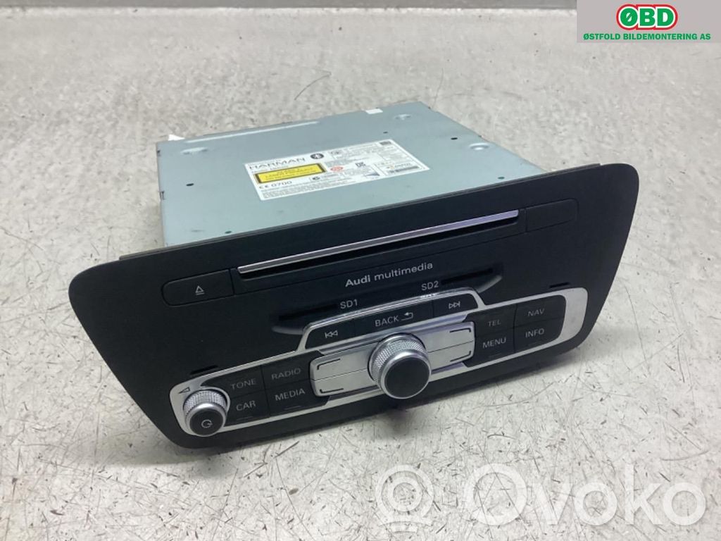 Audi Q3 8U Unità principale autoradio/CD/DVD/GPS 