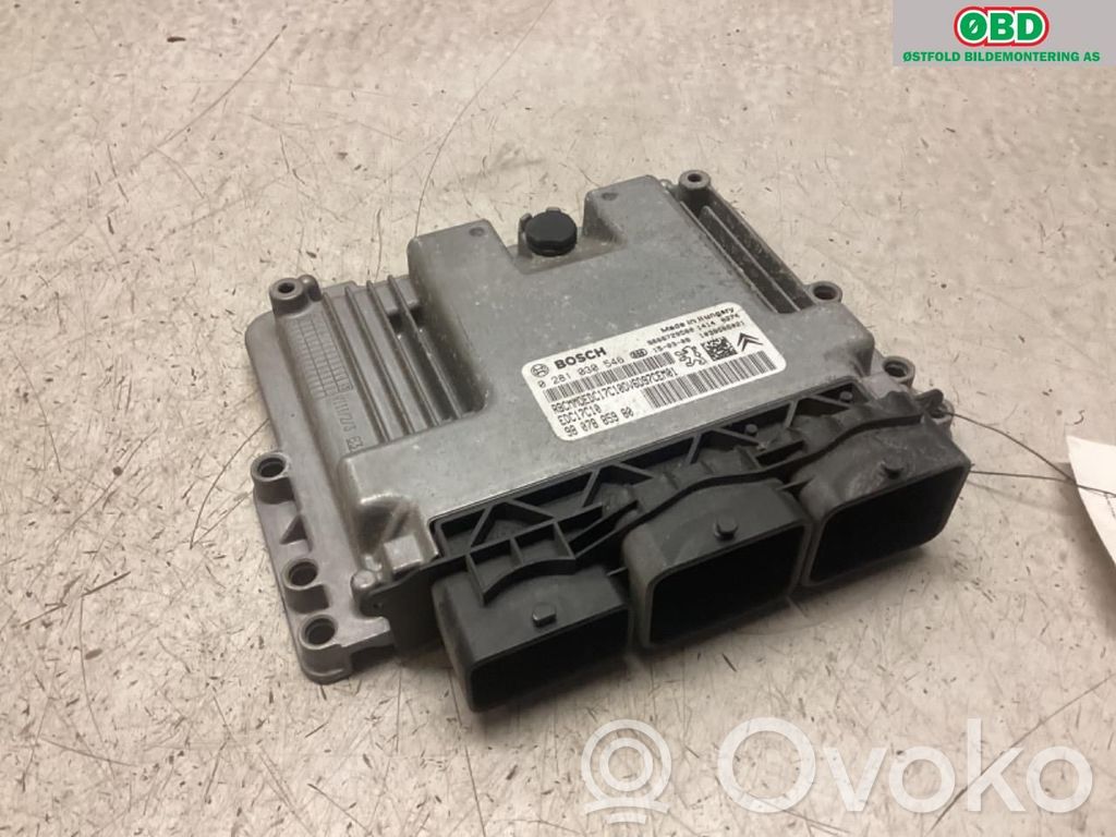 Peugeot 2008 I Unité de commande, module ECU de moteur
