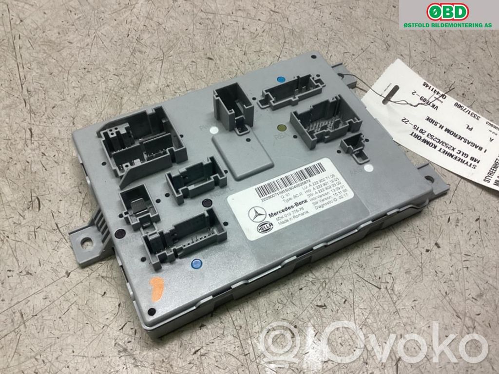 Mercedes-Benz GLC X253 C253 Modulo di controllo del corpo centrale