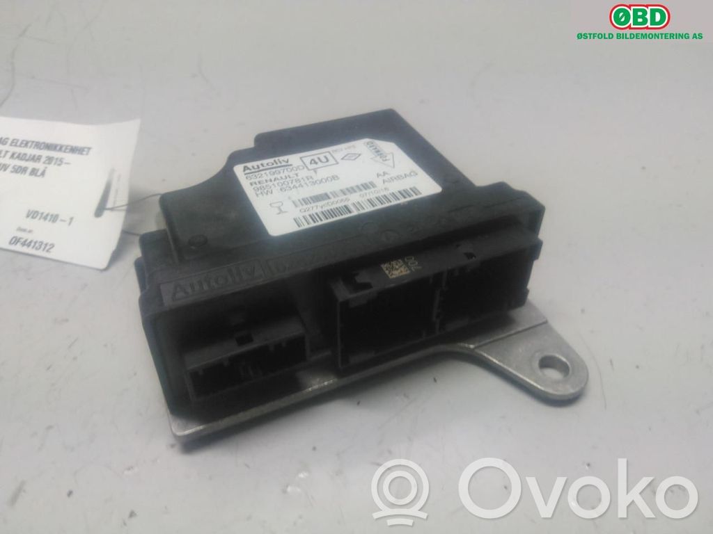 Renault Kadjar Unitate/modul de comandă airbaguri 