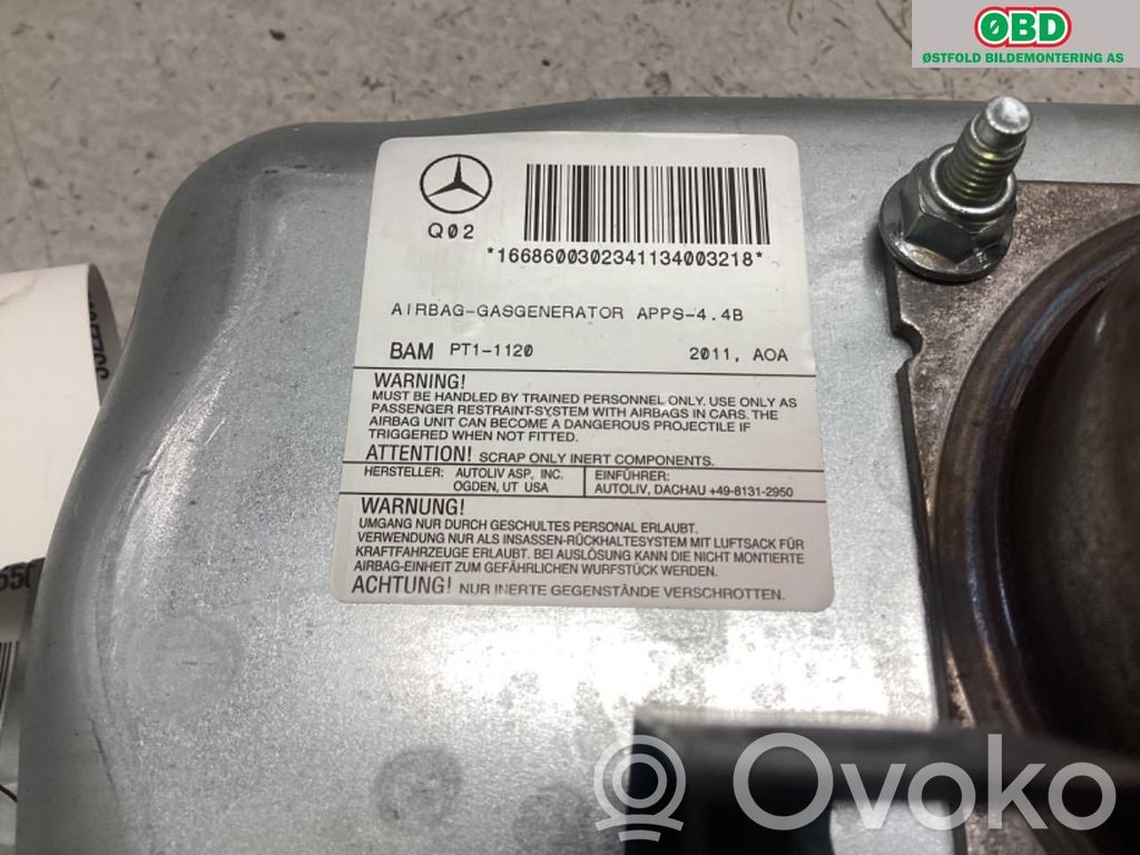 Mercedes-Benz ML W166 Airbag del pasajero 