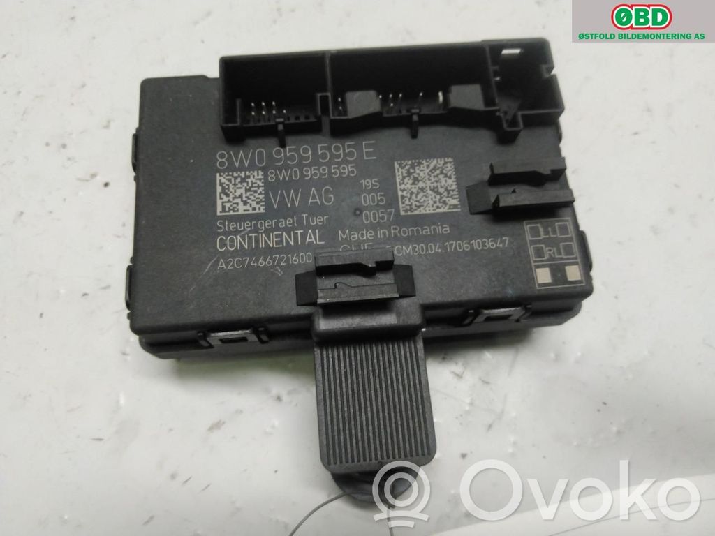 Audi A4 S4 B9 Centralina/modulo portiere 
