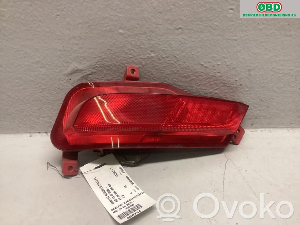 MG ZS Luce del paraurti posteriore