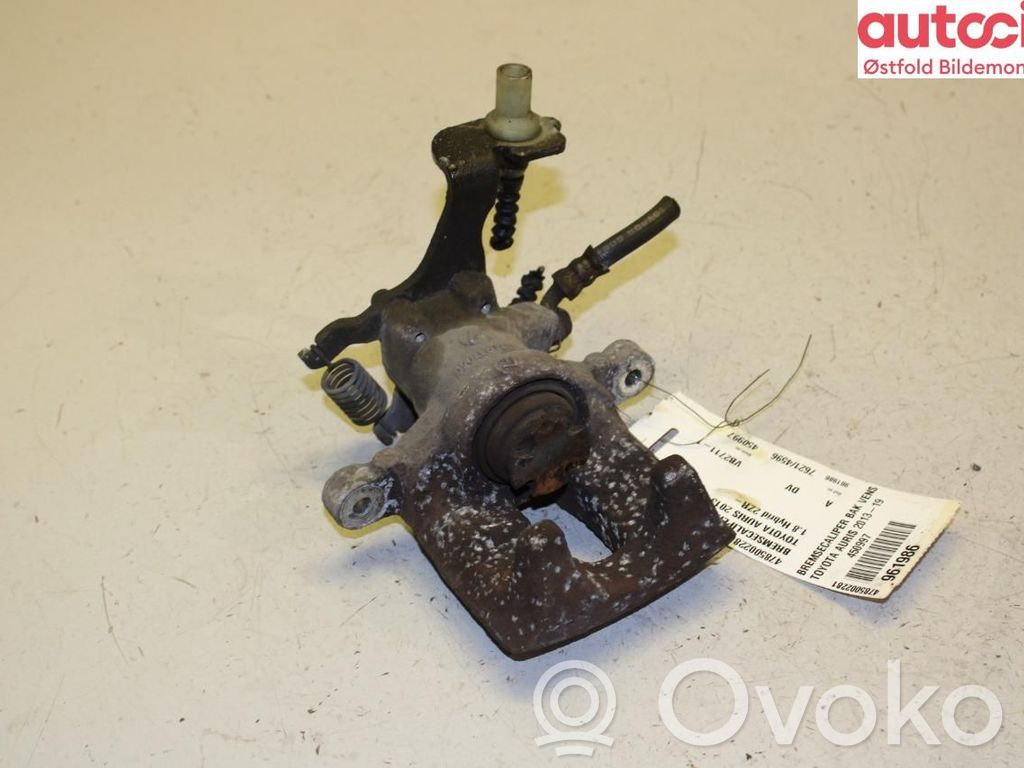Toyota Auris E180 Pinza del freno posteriore