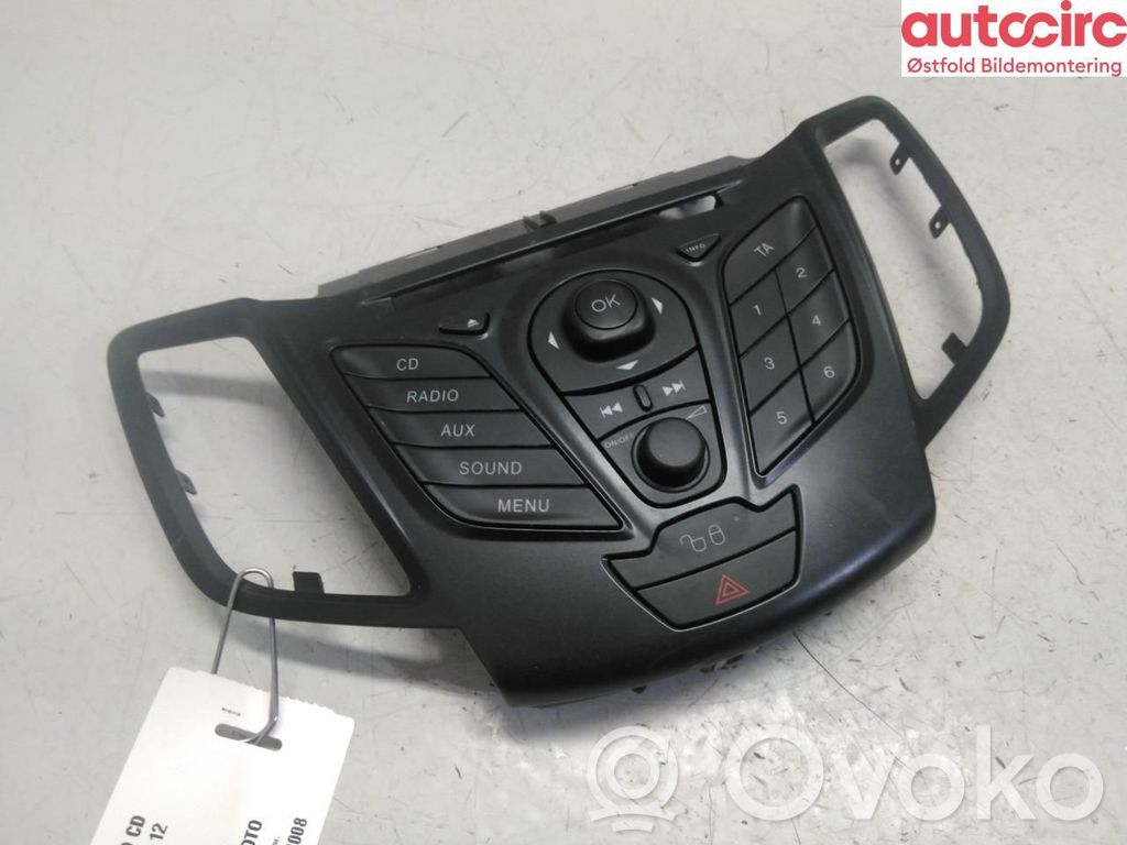 Ford Fiesta Unidad delantera de radio/CD/DVD/GPS 