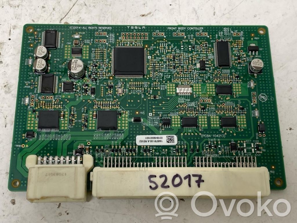 Tesla Model X Module de contrôle carrosserie centrale 