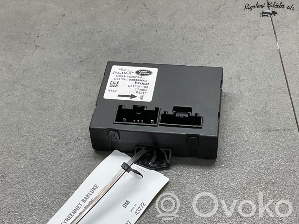 Jaguar F-Type Tailgate/trunk control unit/module 