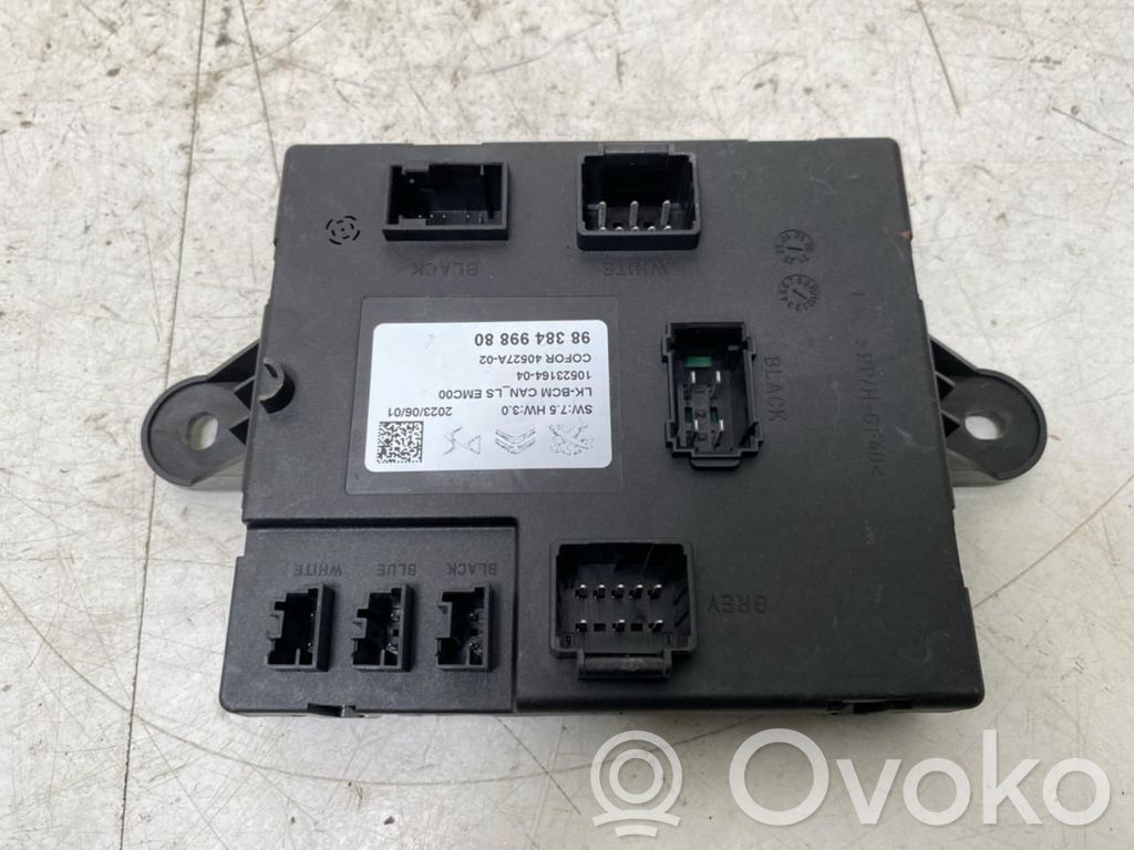 Jeep Avenger Modulo di controllo del corpo centrale 