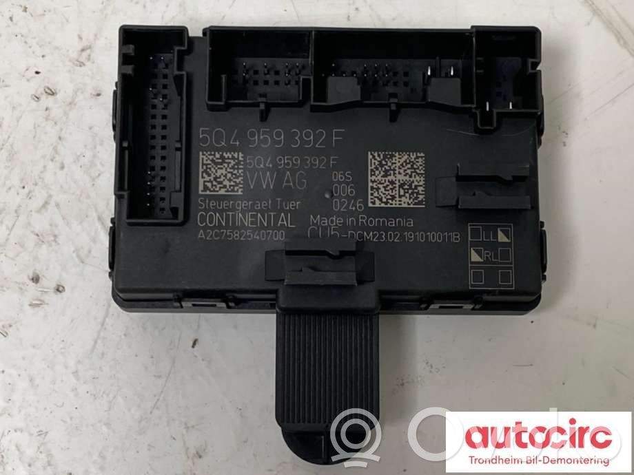 Unitate/modul comandă uși   5Q4959392F,5Q4959392F,A2C7582540700,5Q4959392F,A2C7582540700