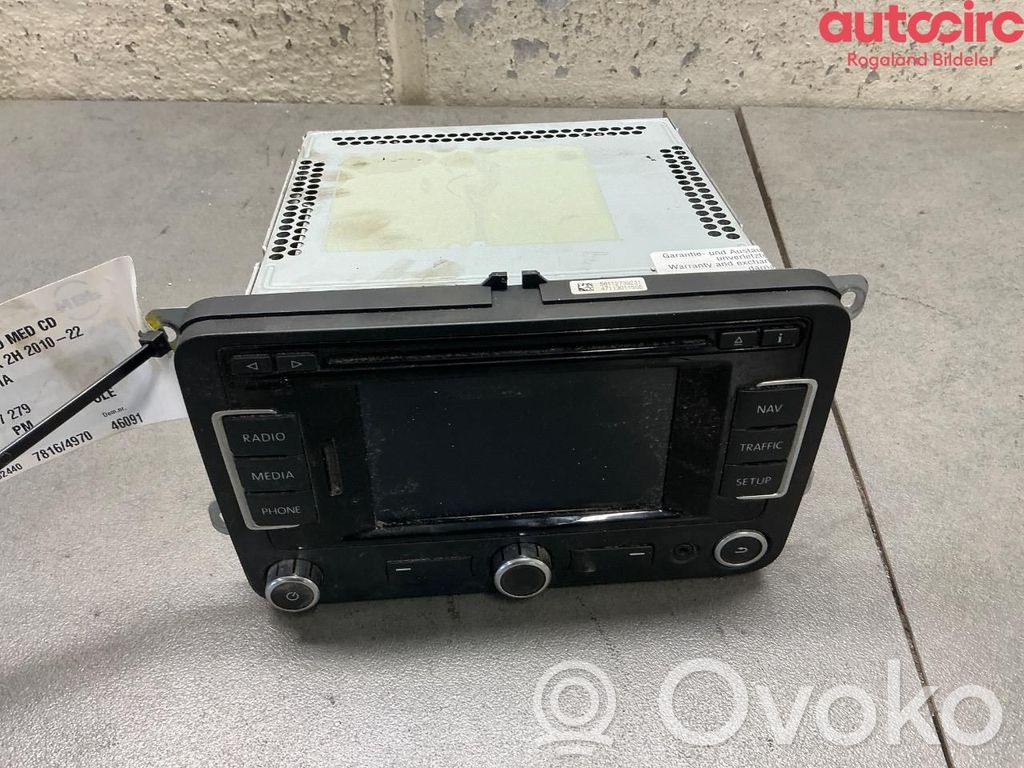 Panel / Radioodtwarzacz CD/DVD/GPS   2K0057279,2K0035279B,2K0035279B,2K0035279B,2K0057279