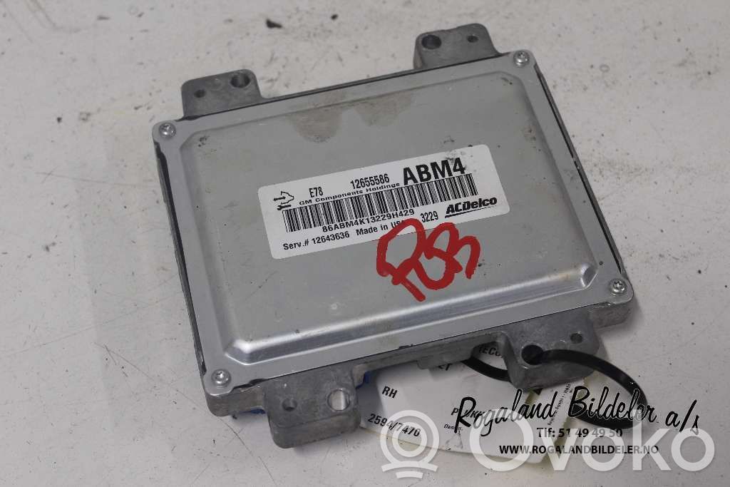 Chevrolet Cruze Motorsteuergerät ECU 