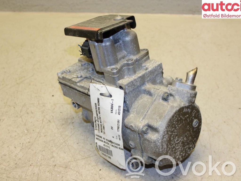 Nissan NV200 Compressore aria condizionata (A/C) (pompa) 