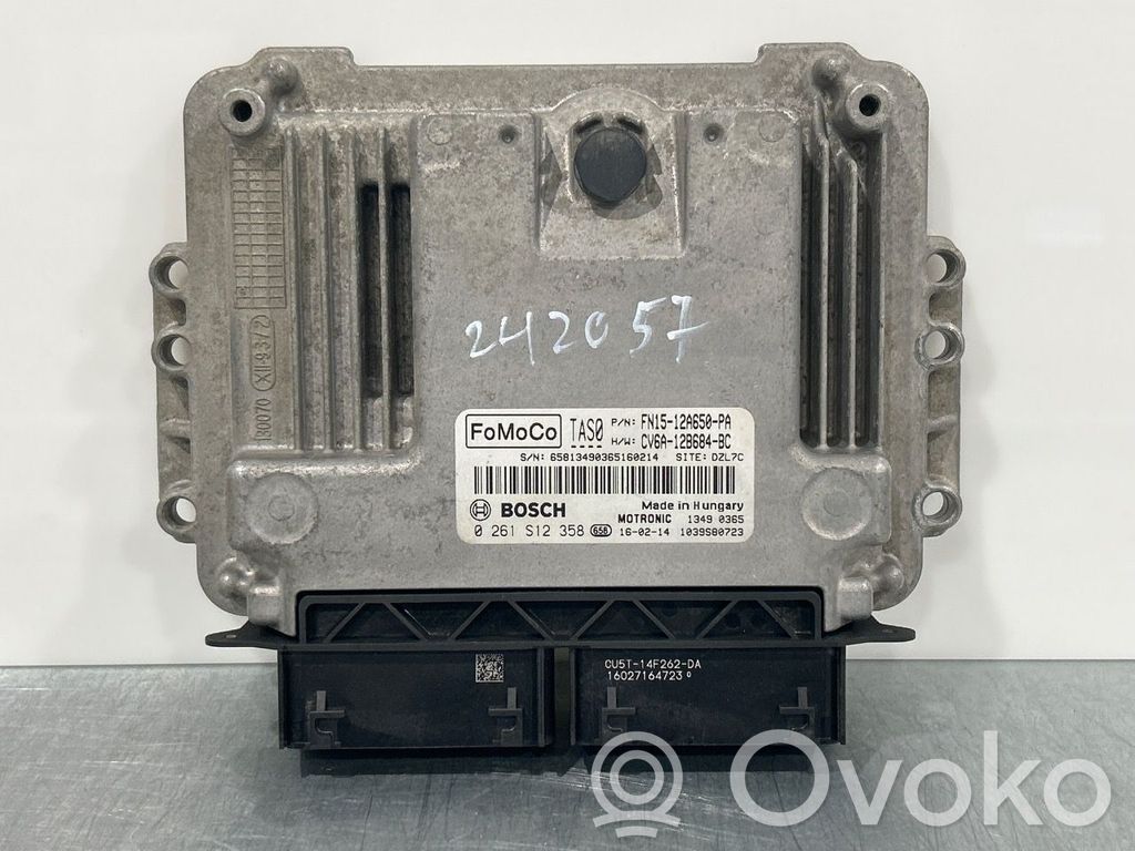 Engine control unit/module ECU   2013029,CV6A12B684BC,CV6A12B684BC,2013029,CV6A12B684BC