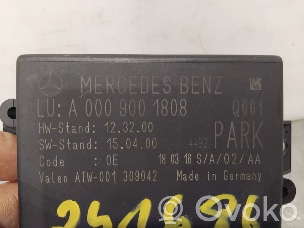 Mercedes-Benz C W205 Steuergerät Einparkhilfe Parktronic PDC 