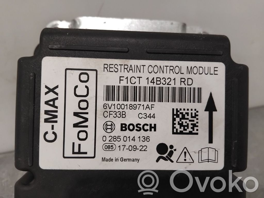 Ford C-MAX II Module de contrôle airbag 