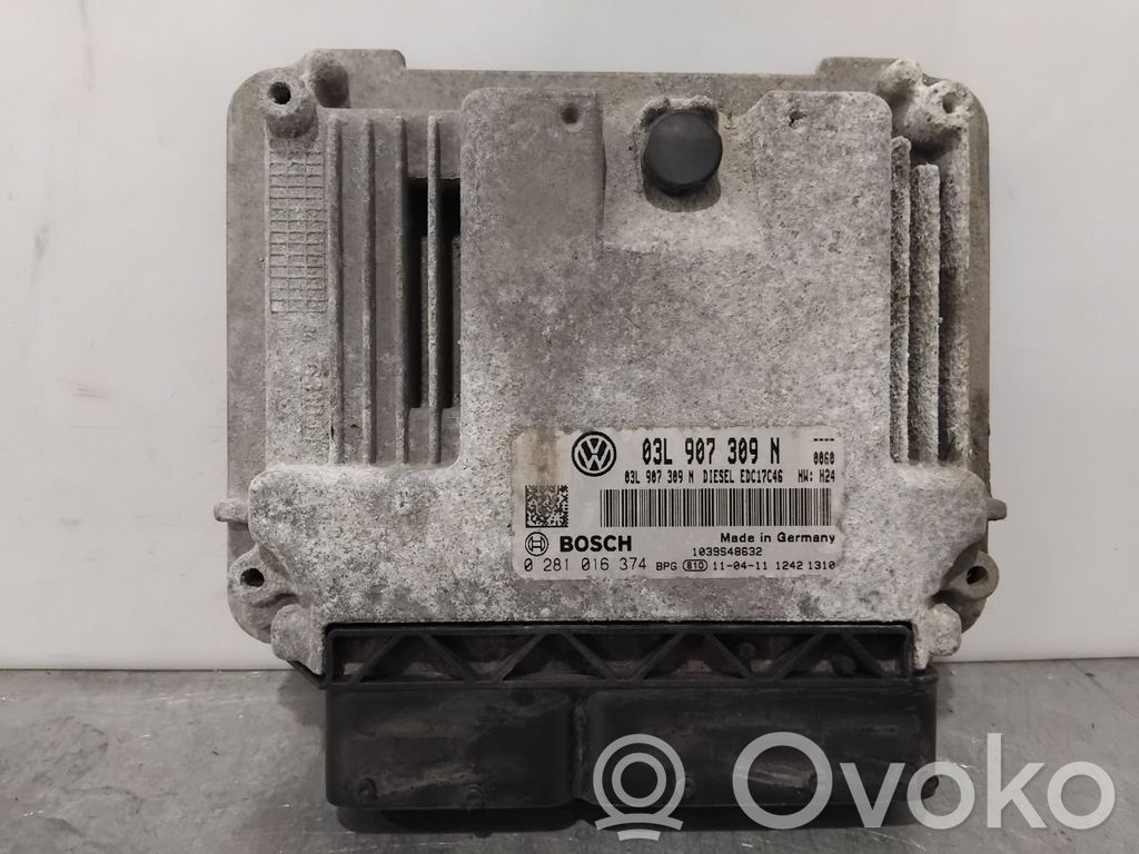 Volkswagen PASSAT B7 Engine control unit/module ECU 