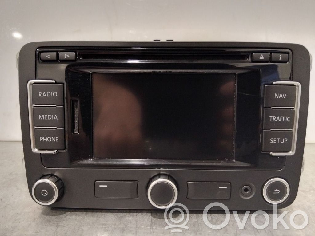 Volkswagen PASSAT B7 Unitate principală radio/CD/DVD/GPS 