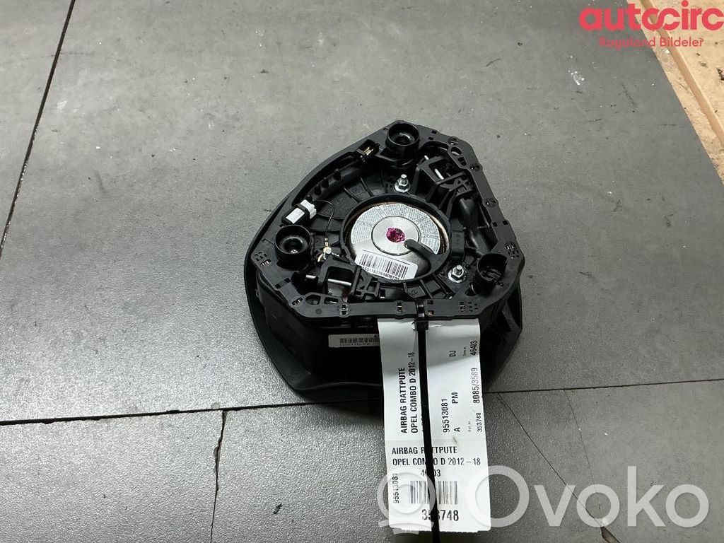 Opel Combo D Stūres drošības spilvens 