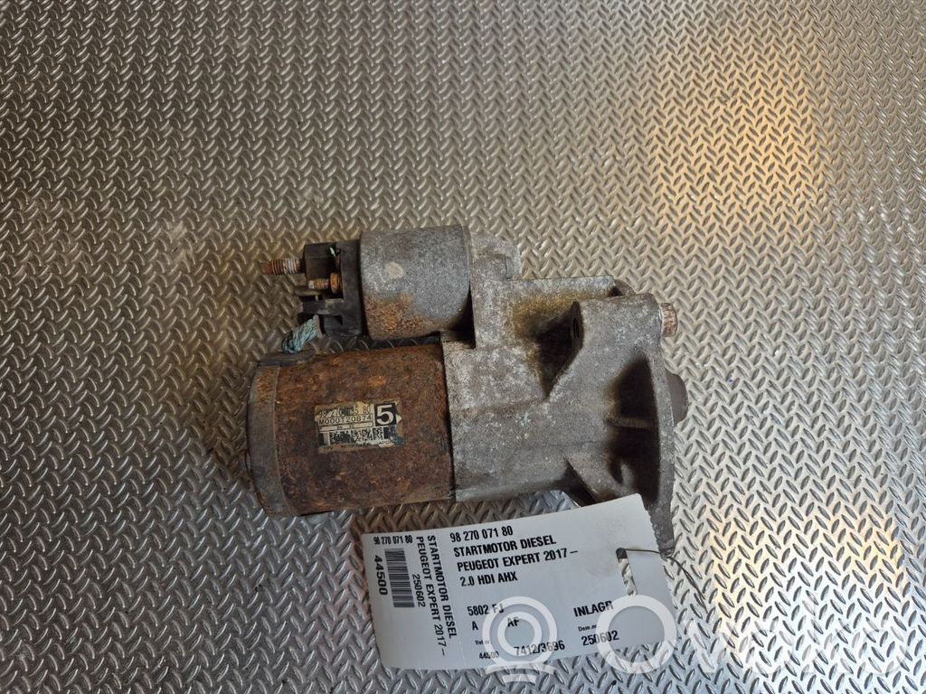 Motor de arranque   9827007180,5802FJ,5802FJ,9827007180