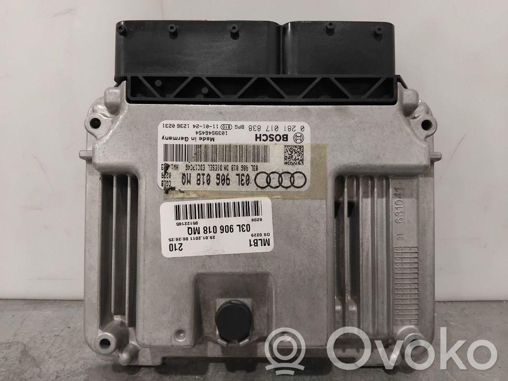 Audi Q5 SQ5 8R Engine control unit/module ECU 