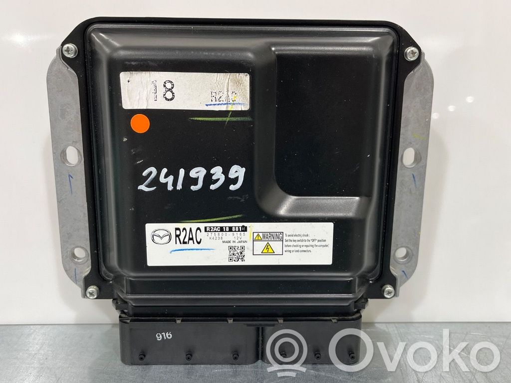 Engine control unit/module ECU   R2AC18881T,2758009148,R2AC18881J,2758009148,R2AC18881J,R2AC18881T