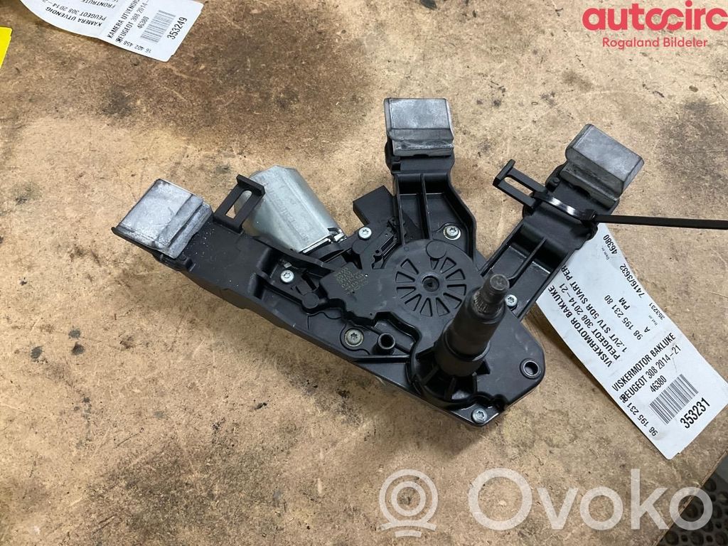 Peugeot 308 Motor ștergător lunetă