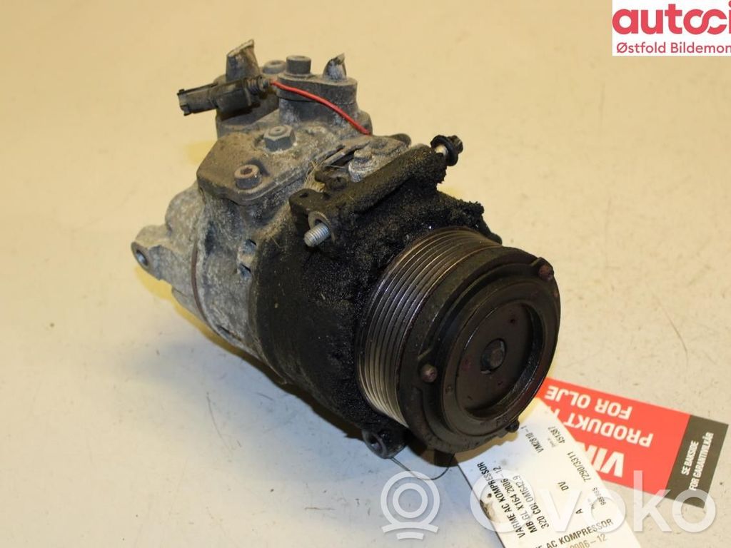 Mercedes-Benz GL X164 Compressore aria condizionata (A/C) (pompa)