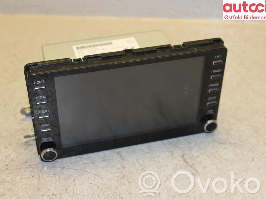Toyota C-HR I Panel / Radioodtwarzacz CD/DVD/GPS 