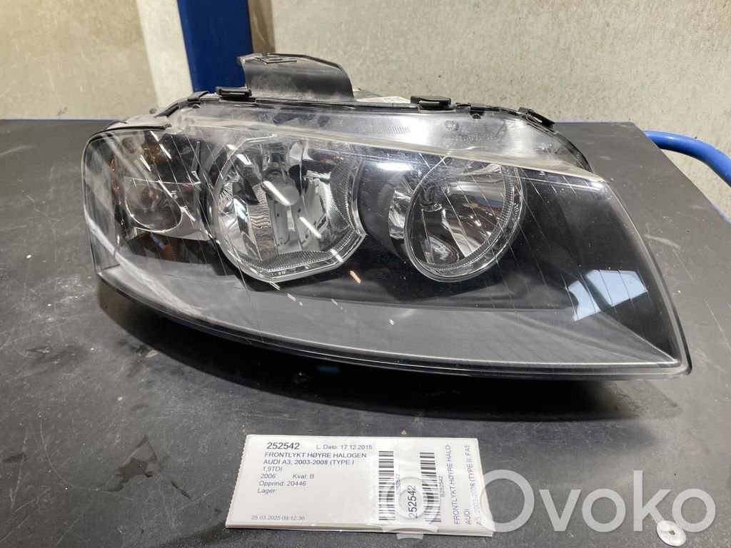 Audi A3 S3 8P Scheinwerfer 